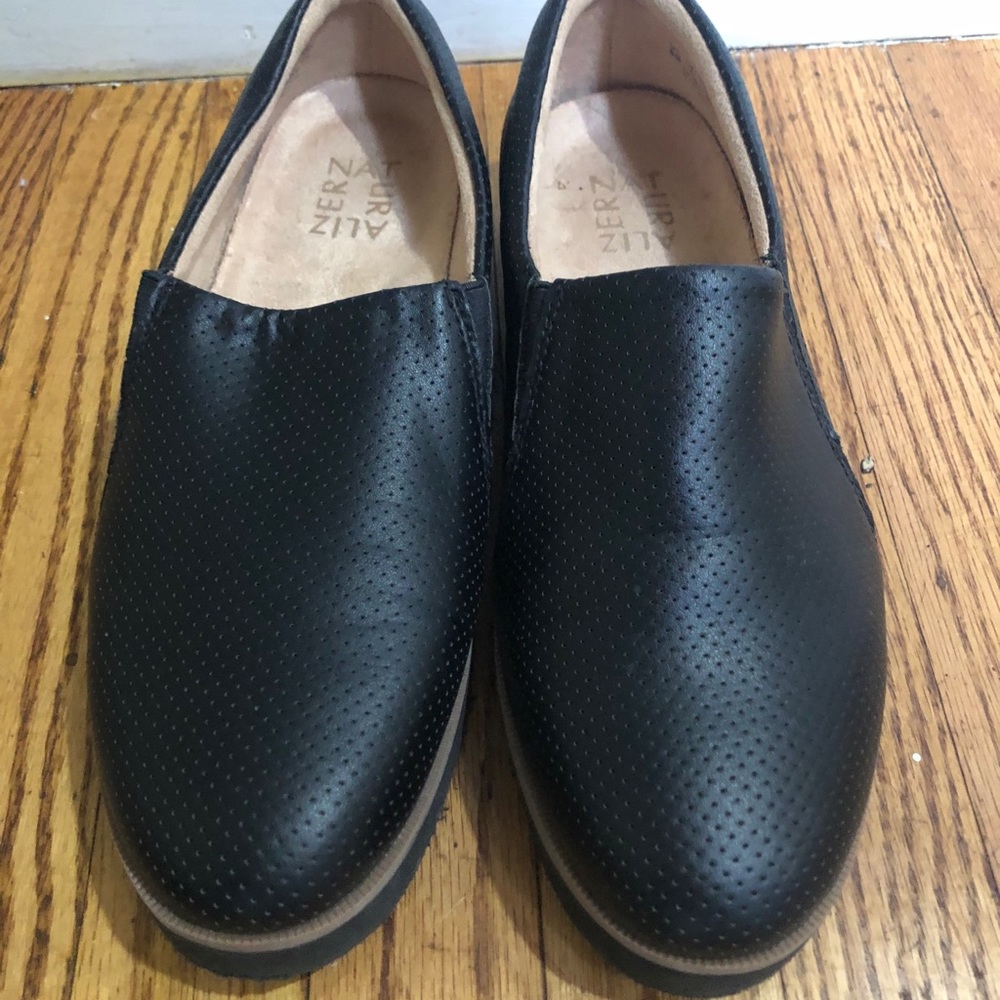 Ladies Black Slip On